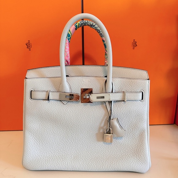 🎊HERMES Birkin 30 Bleu Pale - Picture 3 of 12